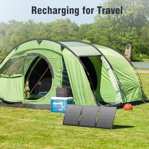 Portable Power Station for Camping and Emergency Backup Charging Devices