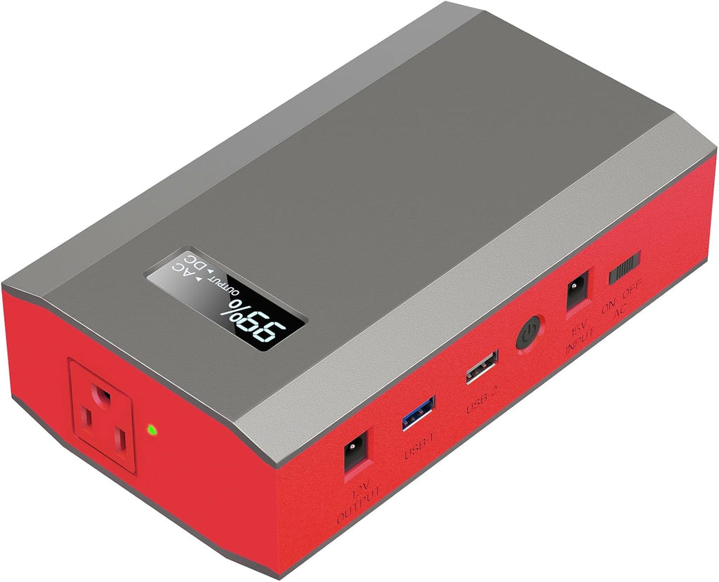 24000mAh Portable Power Station with AC Outlet for Camping and Emergency Use