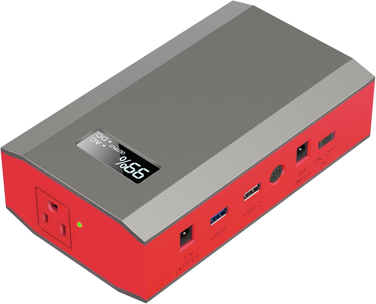 24000mAh Portable Power Station with AC Outlet for Camping and Emergency Use