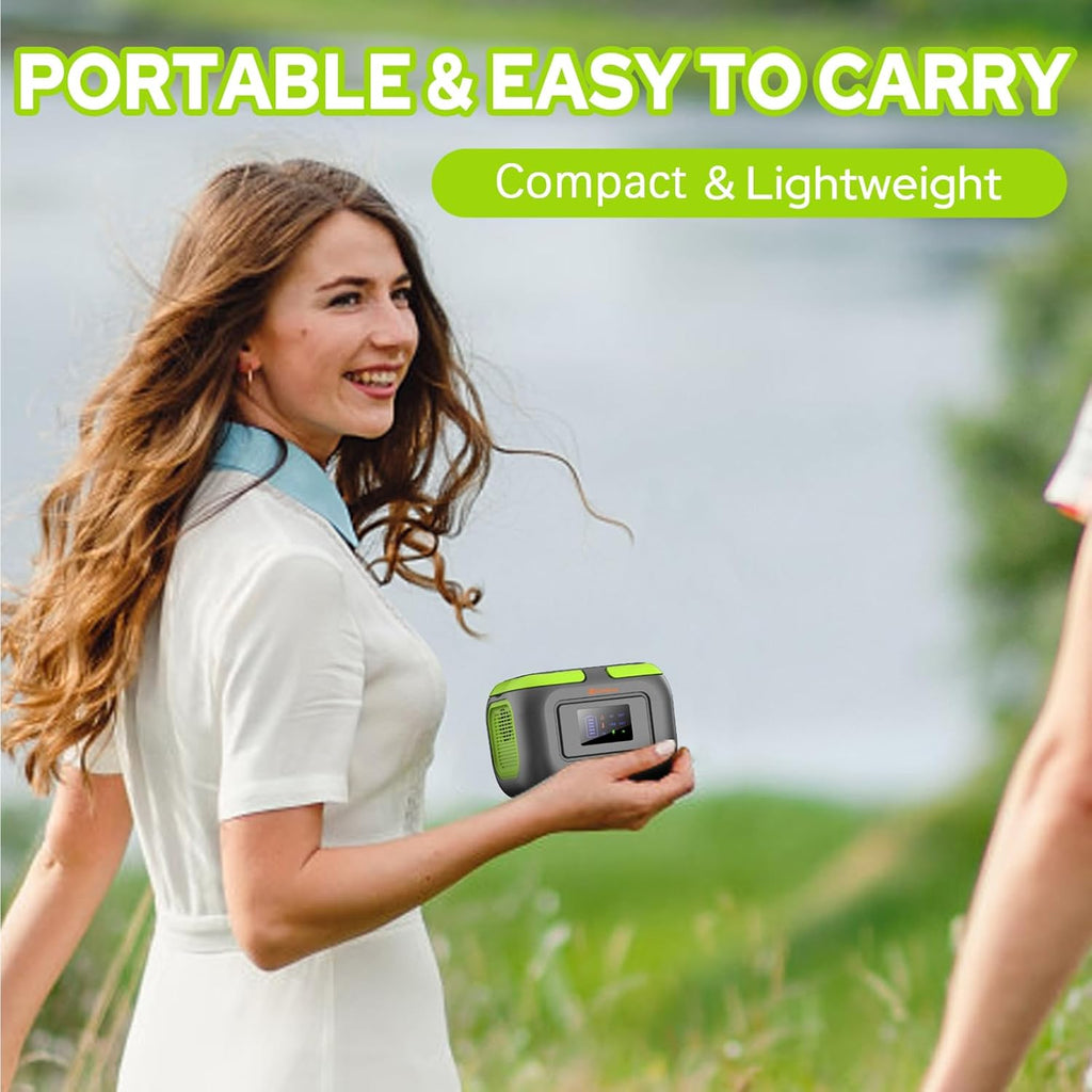 Compact Portable Power Station with Multiple Output Ports