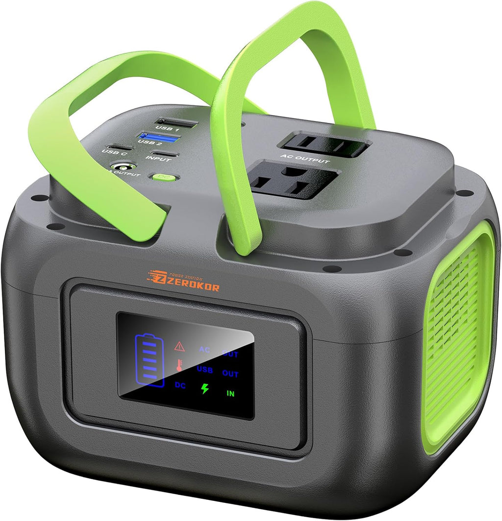 Compact Portable Power Station with Multiple Output Ports