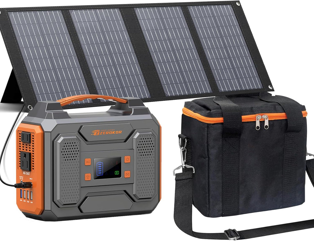 Portable Power Station Generator for Camping and Emergency Backup Use