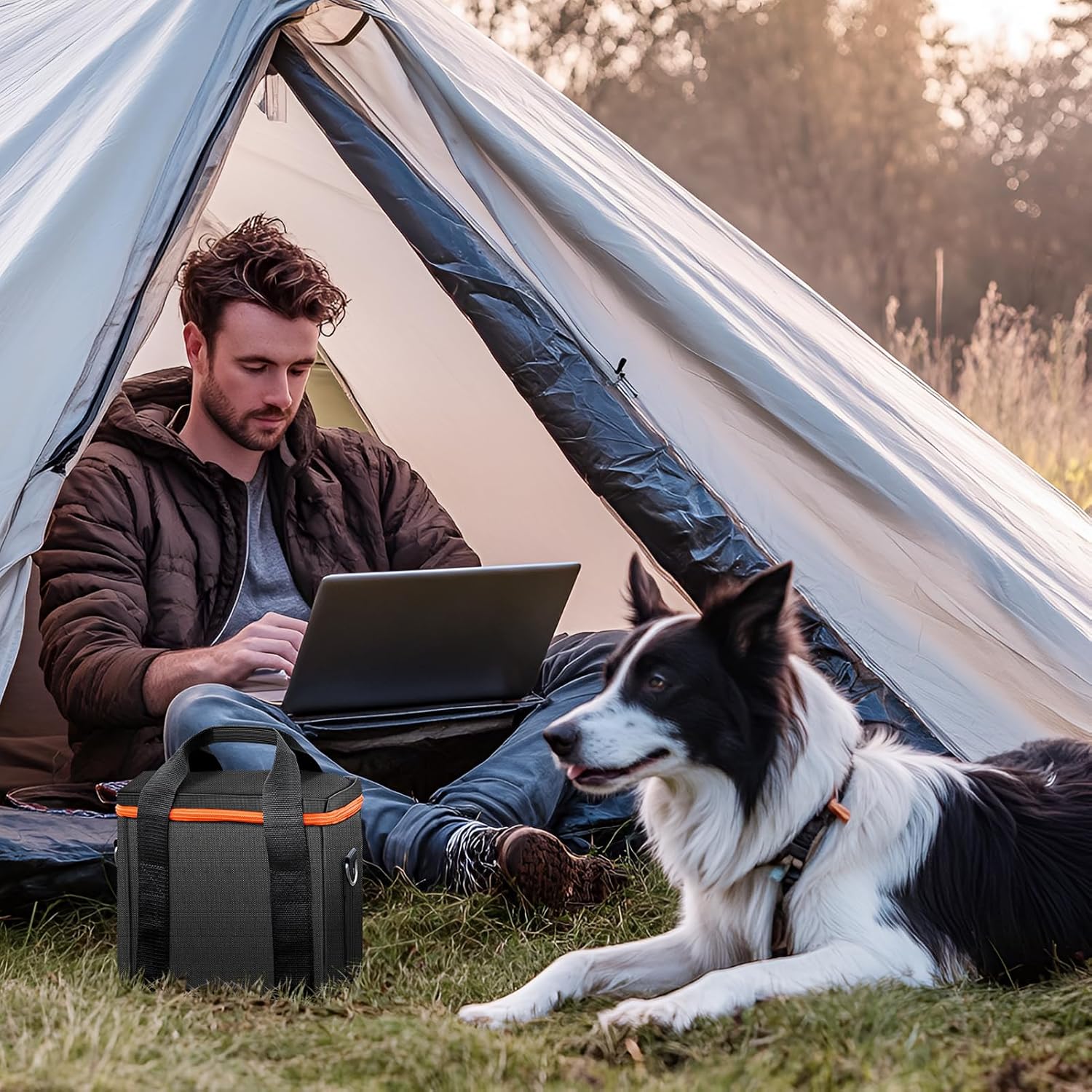Portable Power Station Generator for Camping and Emergency Backup Use