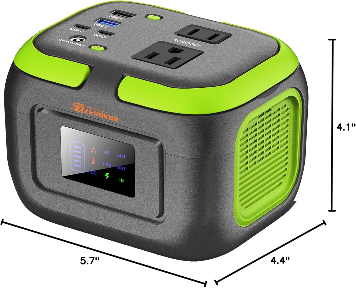 Compact Portable Power Station with Multiple Output Ports