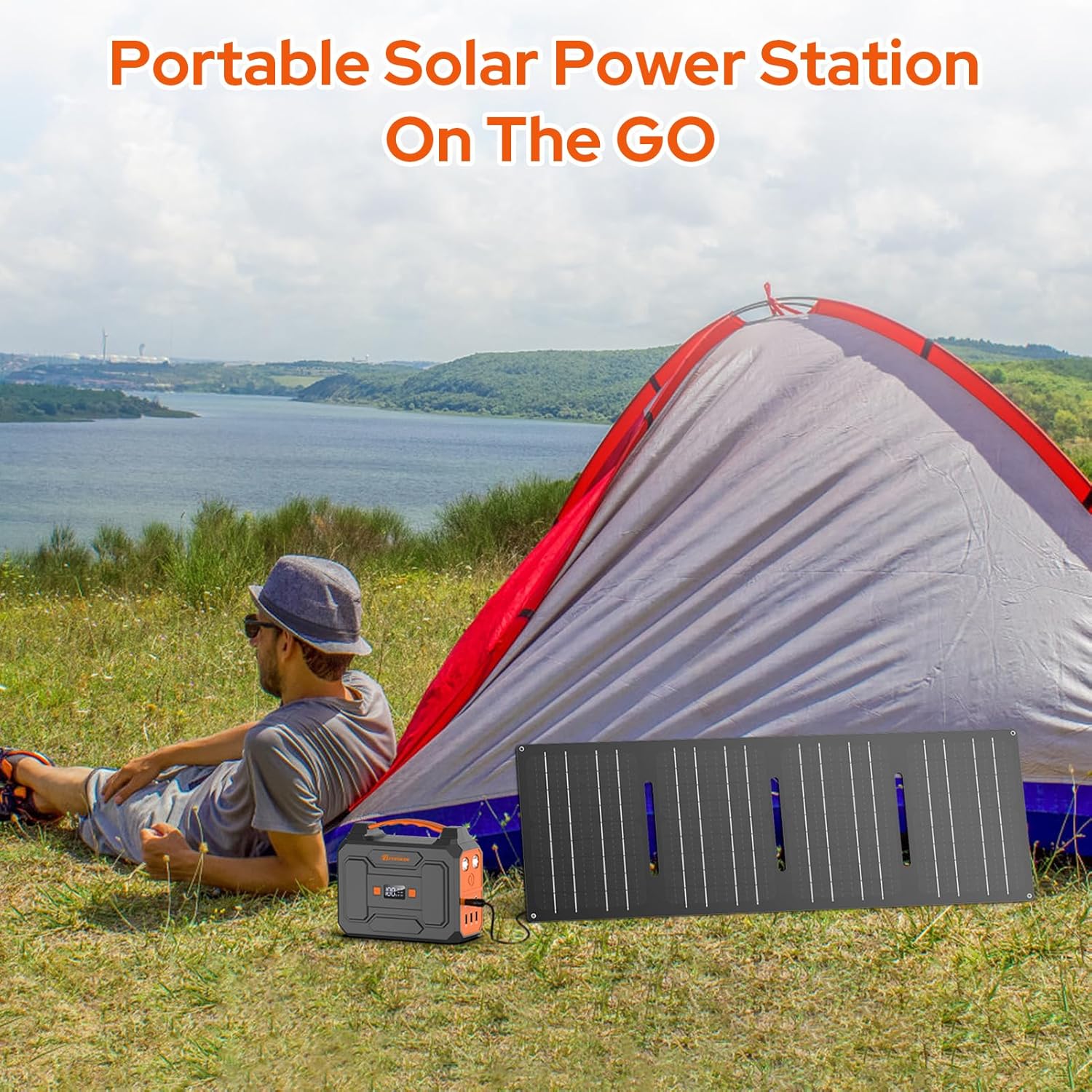 Emergency Backup Portable Power Supply for Home and Camping