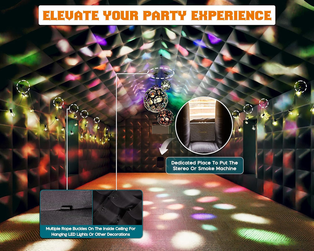 Inflatable Party Club Tent for Outdoor Events and Private Celebrations