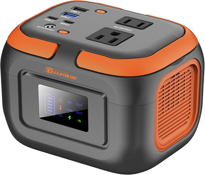 Compact Portable Power Station with Multiple Output Ports
