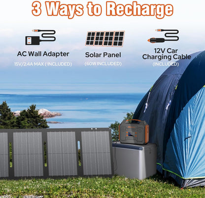 Emergency Backup Portable Power Supply for Home and Camping