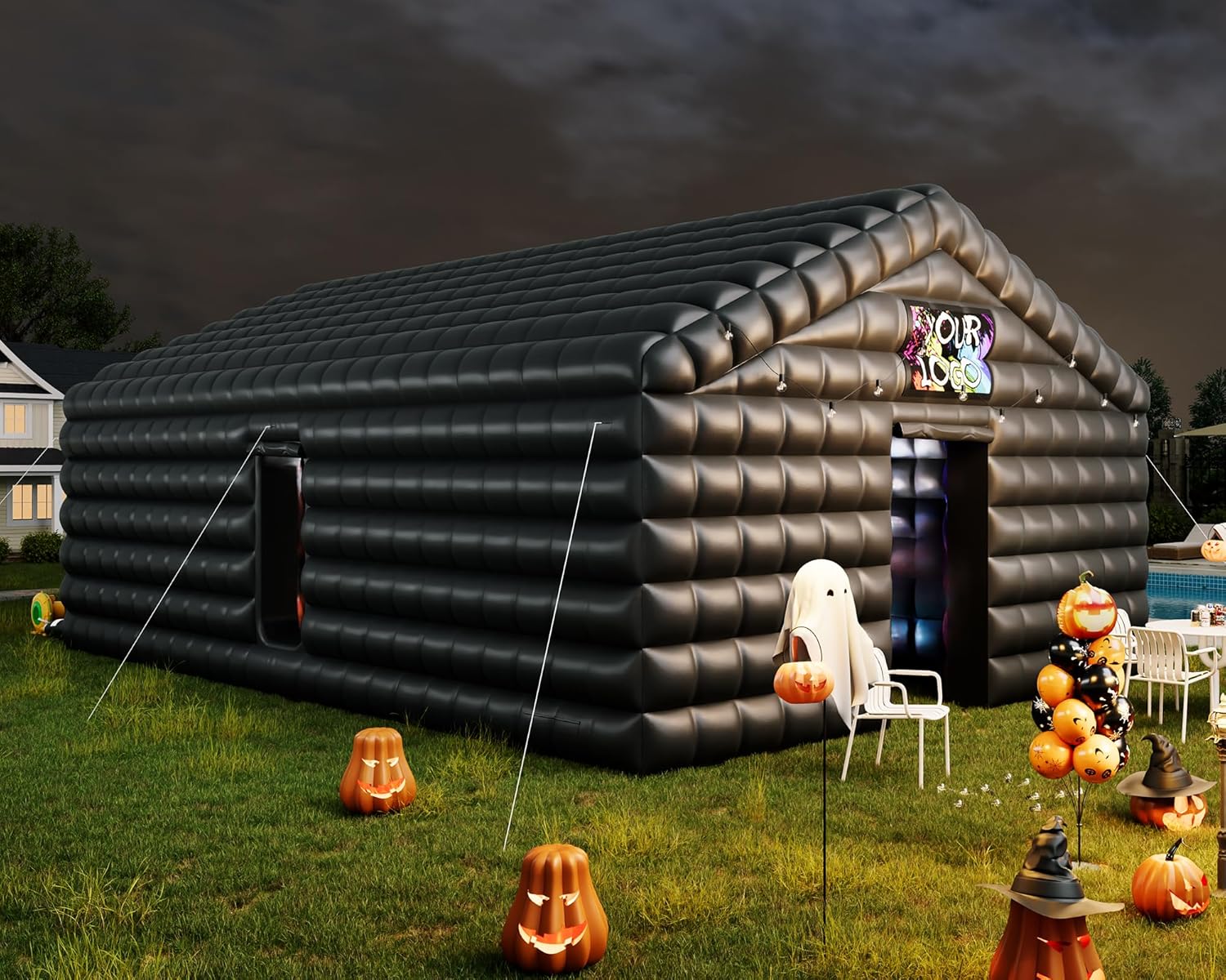 Inflatable Party Club Tent for Outdoor Events and Private Celebrations