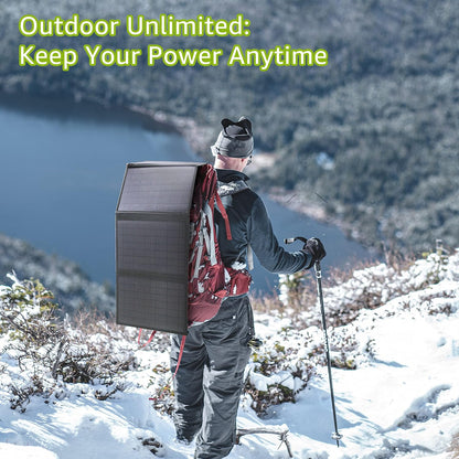 Portable Power Station Generator for Camping and Emergency Backup Use